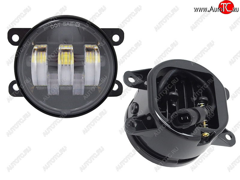1 259 р. Фара противотуманная (Справа=Слева Белый  Жёлтый) Citroen Berlingo 08-16  C4 04-11  Daewoo Nexia SAT ST-26-0027  с доставкой в г. Керчь
