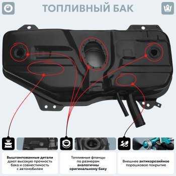 21 599 р. Топливный бак Fiat Palio, 2005-2012 г.в. (антикоррозия) Сталь 8 OS010 46437632 46777295 51853909 2007008 3005ZP1 6906-00-2007008P Fiat Albea Fiat Siena Fiat Palio   os010  с доставкой в г. Керчь. Увеличить фотографию 3