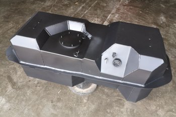 40 999 р. Топливный бак (под штатную защиту) 75 литров из алюминия (стагер) Mitsubishi L200 4  дорестайлинг (2006-2014)  с доставкой в г. Керчь. Увеличить фотографию 7