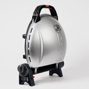 50 899 р. Гриль газовый O-GRILL 900МT bicolor черный-серебристый (в комплекте адаптер тип А)  900mt_silver  с доставкой в г. Керчь. Увеличить фотографию 2