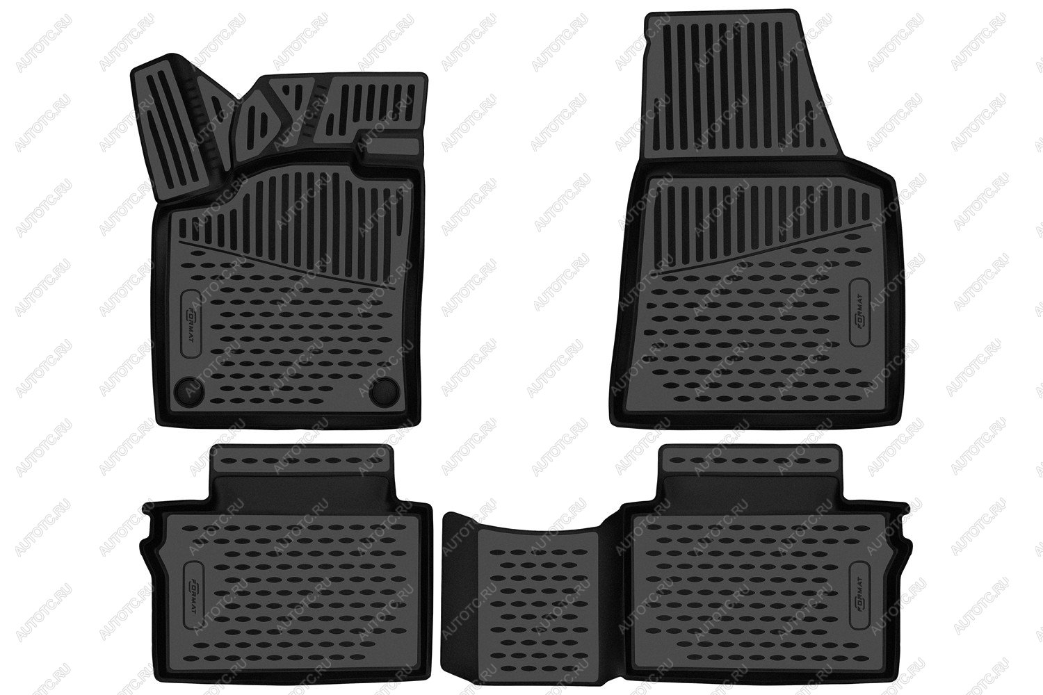 5 349 р. Коврики 3D в салон подходят для FAW Bestune B70 2020-, 4шт. (ПУ, повышенная износостойкость)  ФАВ Бестюн Б70 Element format.3da70195210k  с доставкой в г. Керчь