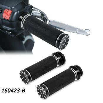 3 699 р. Грипсы на руль 25мм Harley-Davidson 2 КитайскиеЗапчасти пм-00025599  с доставкой в г. Керчь. Увеличить фотографию 2