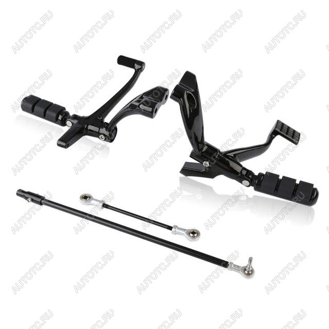 14 849 р. Передние подножки комплект Harley-Davidson XL883, XL1200 04-13 КитайскиеЗапчасти пм-00025603  с доставкой в г. Керчь