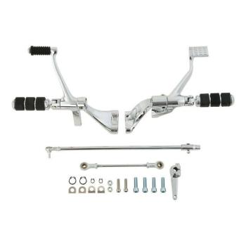 14 849 р. Передние подножки комплект Harley-Davidson XL883, XL1200 04-13 КитайскиеЗапчасти пм-00025603  с доставкой в г. Керчь. Увеличить фотографию 2