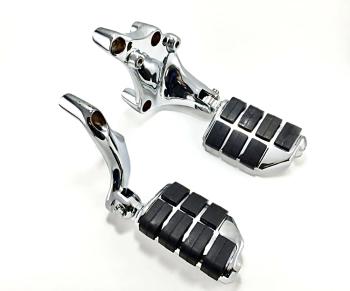 5 999 р. Подножки задние комплект Harley-Davidson XL883, XL1200 14-22 КитайскиеЗапчасти пм-00025601  с доставкой в г. Керчь. Увеличить фотографию 3
