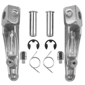 1 159 р. Подножки передние для мотоцикла Kawasaki ZX-6R 03-18, ZX-10R 04-10, ER-6F 06-16 КитайскиеЗапчасти пм-00001149  с доставкой в г. Керчь. Увеличить фотографию 2
