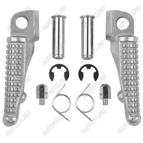 1 159 р. Подножки передние для мотоцикла Kawasaki ZX-6R 03-18, ZX-10R 04-10, ER-6F 06-16 КитайскиеЗапчасти пм-00001149  с доставкой в г. Керчь