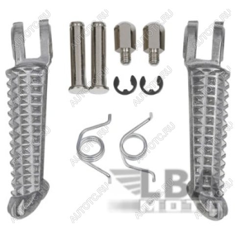 949 р. Подножки передние для мотоцикла Yamaha YZF-R1 98-14, YZF-R6 99-16 КитайскиеЗапчасти пм-00001147  с доставкой в г. Керчь