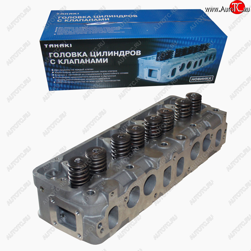 30 999 р. Головка блока цилиндров с клапанами УМЗ 4215 (АИ92газ) KENO-TANAKI   tkg-1003010-57 4215.1003010-70   с доставкой в г. Керчь