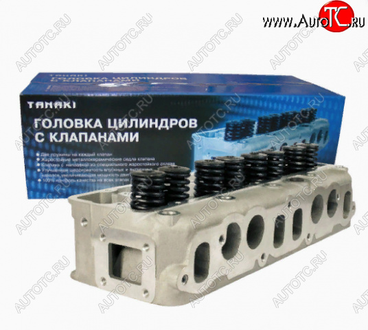 24 899 р. Головка блока ЗМЗ-402 в сборе с клапанами KENO-TANAKI   402.1003007-10 tkg-1003007-51   с доставкой в г. Керчь