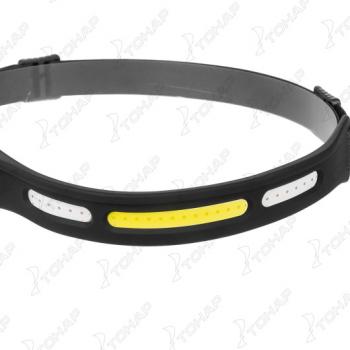 2 489 р. Фонарь налобный сенсорный LED-200 LM, COB-200LM, IPX4, USB  n-fn-hl76  с доставкой в г. Керчь. Увеличить фотографию 7