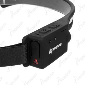 2 489 р. Фонарь налобный сенсорный LED-200 LM, COB-200LM, IPX4, USB  n-fn-hl76  с доставкой в г. Керчь. Увеличить фотографию 3