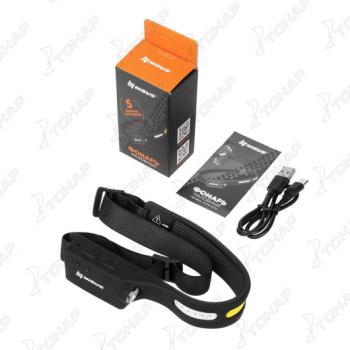 2 489 р. Фонарь налобный сенсорный LED-200 LM, COB-200LM, IPX4, USB  n-fn-hl76  с доставкой в г. Керчь. Увеличить фотографию 12