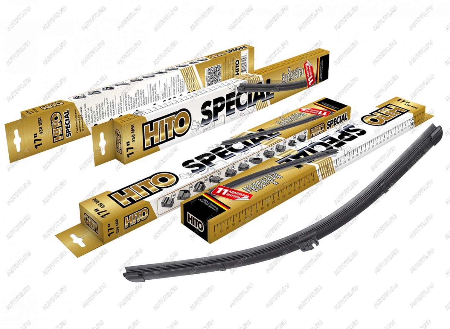 399 р. Щетка стеклоочистителя (68 см бескаркасная) HITO SPECIAL    с доставкой в г. Керчь