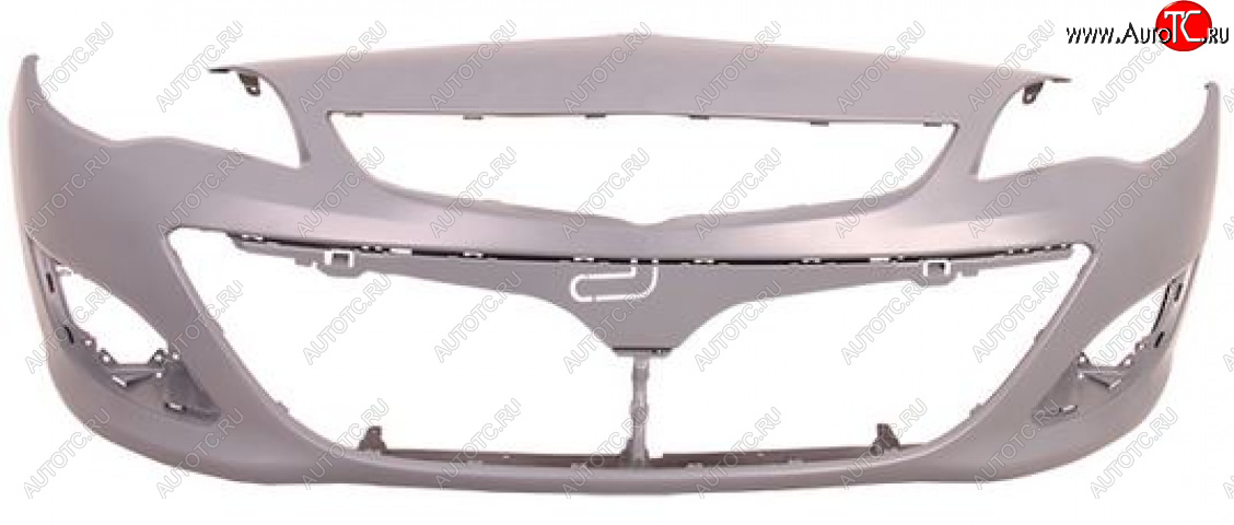 5 349 р. ASTRA 12- БАМПЕР ПЕРЕДН БЕЗ ОТВ ПДАТЧ , ОМЫВАТ ФАР , ГРУНТ (Тайвань) BodyParts opast12-161  с доставкой в г. Керчь