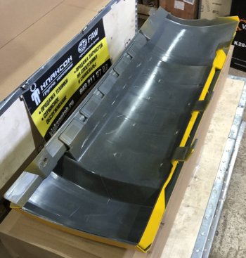13 459 р. Обтекатель кабины правый FAW J6 цв.желтый FAW 5302620-a01c  с доставкой в г. Керчь. Увеличить фотографию 5