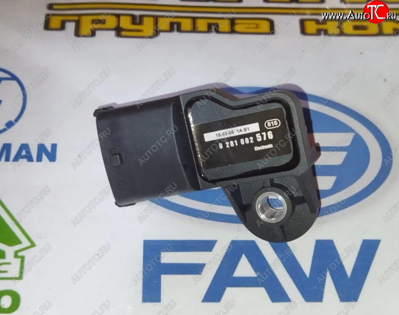879 р. Датчик давления и температуры воздуха во впускном коллекторе FAW 3602035a630-0000  с доставкой в г. Керчь