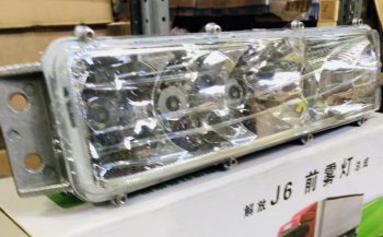 4 639 р. Фара противотуманная правая FAW J6 LED ЧЕРНАЯ FAW 3732020-53ab  с доставкой в г. Керчь. Увеличить фотографию 2
