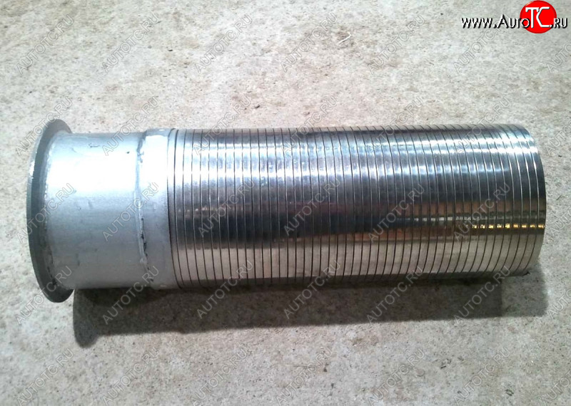 1 589 р. Гофра глушителя с развальцовкой (под 1 хомут) HOWO L=350 d=125 SHACMAN wg9725540053  с доставкой в г. Керчь