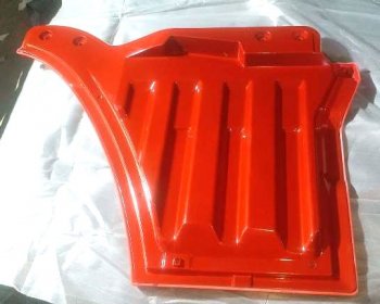 6 549 р. Накладка двери нижняя левая (красная) X3000 SHACMAN SHACMAN dz14251330151-red  с доставкой в г. Керчь. Увеличить фотографию 2