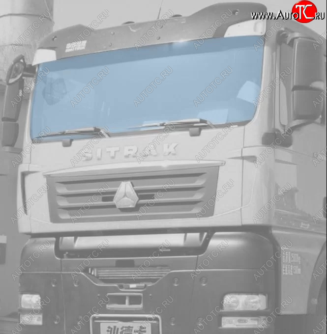 10 749 р. Стекло ветровое (2050х880) SITRAK C5H, C7H, STAND 14- HOWO T5G TRUCK 14- шелк SHACMAN SHACMAN 4911agnbl  с доставкой в г. Керчь