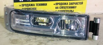 9 799 р. Фара противотуманная с поворотником правая LED HOWO T5G SITRAK 811w25320-6004  с доставкой в г. Керчь. Увеличить фотографию 3