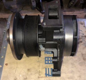 9 269 р. Насос водяной (помпа) SHAANXI F3000 E2 612600061603612600061497 VALMO VALMO 612600061603612600061497  с доставкой в г. Керчь. Увеличить фотографию 4