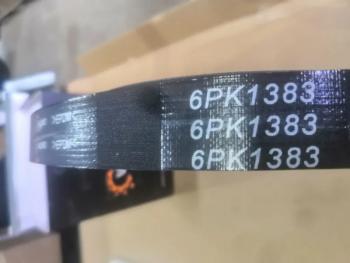 469 р. Ремень генератора 6PK1383 WP12 E5 VALMO0000412 VALMO 612630061037  с доставкой в г. Керчь. Увеличить фотографию 2