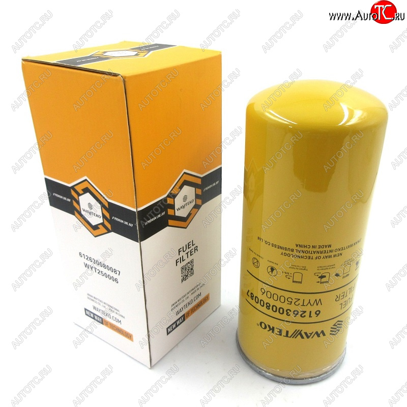 1 609 р. Фильтр топливный Евро3 тонкой очистки d=30 WAYTEKO PREMIUM WAYTEKO PREMIUM WAYTEKO PREMIUM 612630080087, wdk1110228  с доставкой в г. Керчь