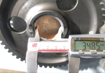 3 999 р. Шестерня промежуточного привода масляного насоса 6121 7W0546 C6121 7w0546  с доставкой в г. Керчь. Увеличить фотографию 4
