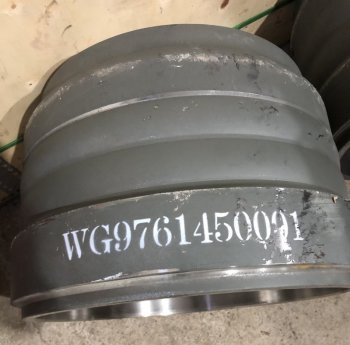 19 979 р. Барабан тормозной задний (410300220) MCP16 T5G WG9761450001 SITRAK SITRAK wg9761450001  с доставкой в г. Керчь. Увеличить фотографию 4