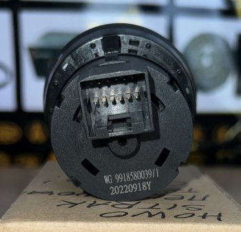 2 049 р. Регулятор света (Фары, габариты, противотуманки) Howo T5G WG99185800391 VALMO wg99185800391  с доставкой в г. Керчь. Увеличить фотографию 2