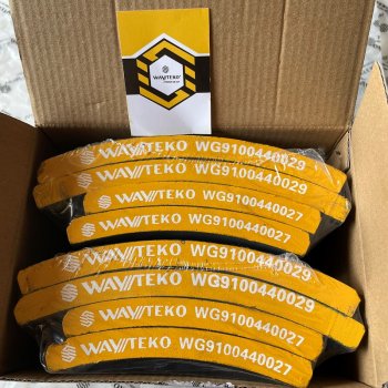 979 р. Накладка тормозная передняя 160*135 (6отв.) качество WAYTEKO PREMIUM WG910044002729 WAYTEKO PREMIUM wg910044002729  с доставкой в г. Керчь. Увеличить фотографию 2