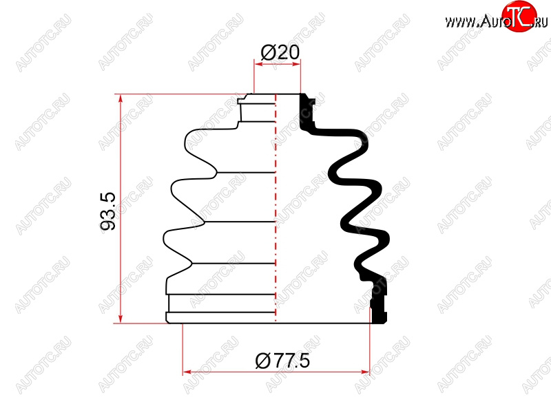 599 р. Пыльник ШРУСа наружный NISSAN BLUEBIRD SYLPHY QNG10 00-05ALMERA N15 95-00 MARUICHI 07-421  с доставкой в г. Керчь