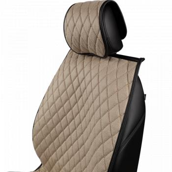 5 999 р. Накидка на сиденье (5 мест Каир) ТЕЙЛОР ст БАЙРОН Lord Autofashion   (бежевый, строчка бежевая)  с доставкой в г. Керчь. Увеличить фотографию 10