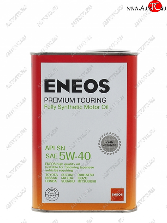 1 359 р. Масло моторное синтетическое ENEOS Premium Touring 5W-40 SN 1л ENEOS 8809478942148  с доставкой в г. Керчь
