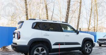 Молдинг двери задний правый Русская Артель Haval Dargo (2022-2025) (глянец под покраску)