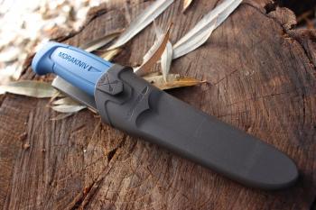 1 589 р. Нож MORAKNIV Basic 546, длина клинка 91 мм, синий  12241  с доставкой в г. Керчь. Увеличить фотографию 3