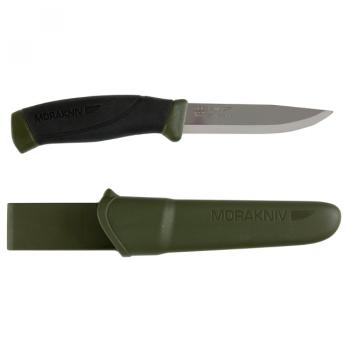 Нож MORAKNIV Companion MG (S), нержавеющая сталь, длина клинка 103 мм, хаки  11827