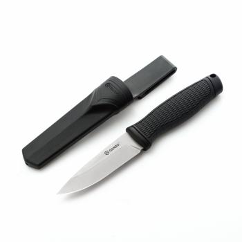 Нож GANZO G806, длина клинка 98 мм, черный  g806-bk