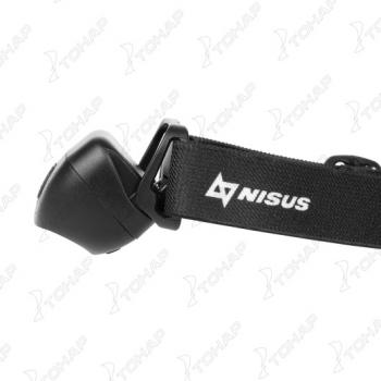1 219 р. Фонарь налобный NISUS 200 LM, IP44, USB  n-fn-hl05-d  с доставкой в г. Керчь. Увеличить фотографию 4