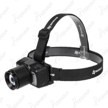 Фонарь налобный NISUS сенсорный 800 LM, IP43, USB  n-fn-hl25