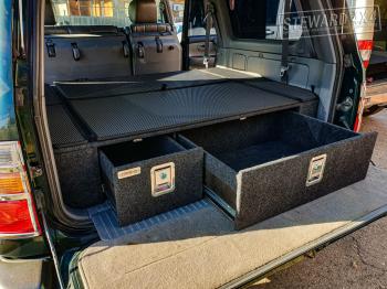 Органайзер в багажник "Премиум" для Toyota Land Cruiser 105  тлк105прем
