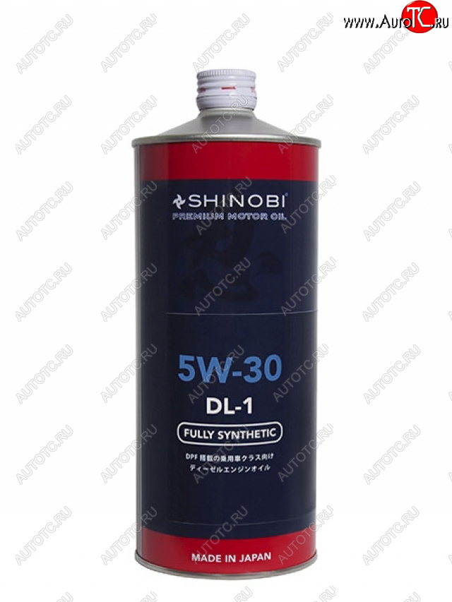 1 329 р. Масло моторное синтетическое SHINOBI DL-1 5W-30 1L SHINOBI SH0015  с доставкой в г. Керчь