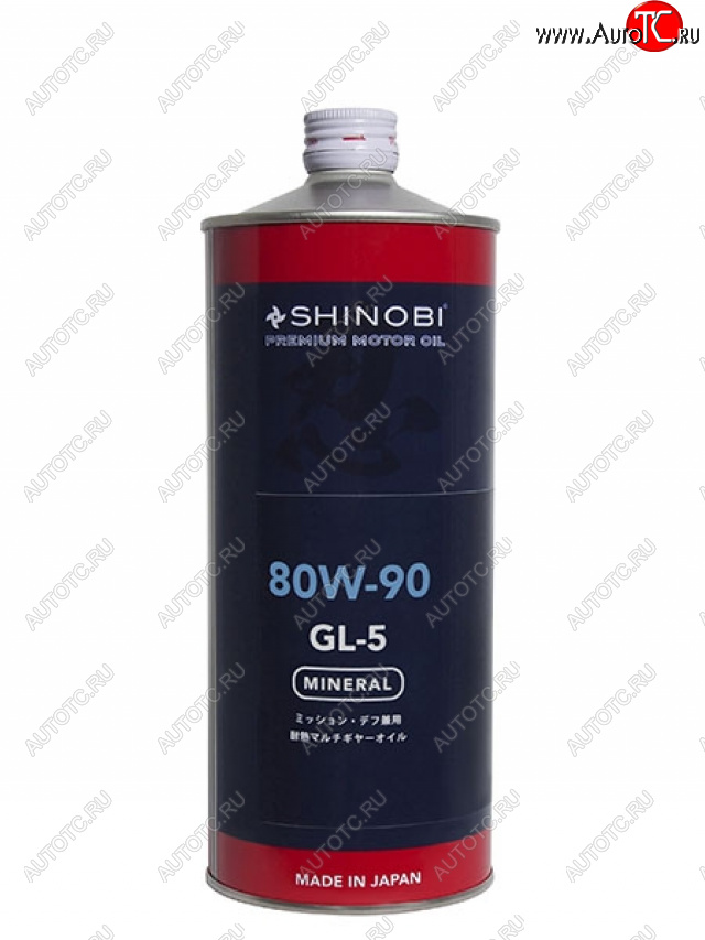 1 199 р. Масло трансмиссионное SHINOBI GL-5 80W-90 1L SHINOBI SH0028  с доставкой в г. Керчь