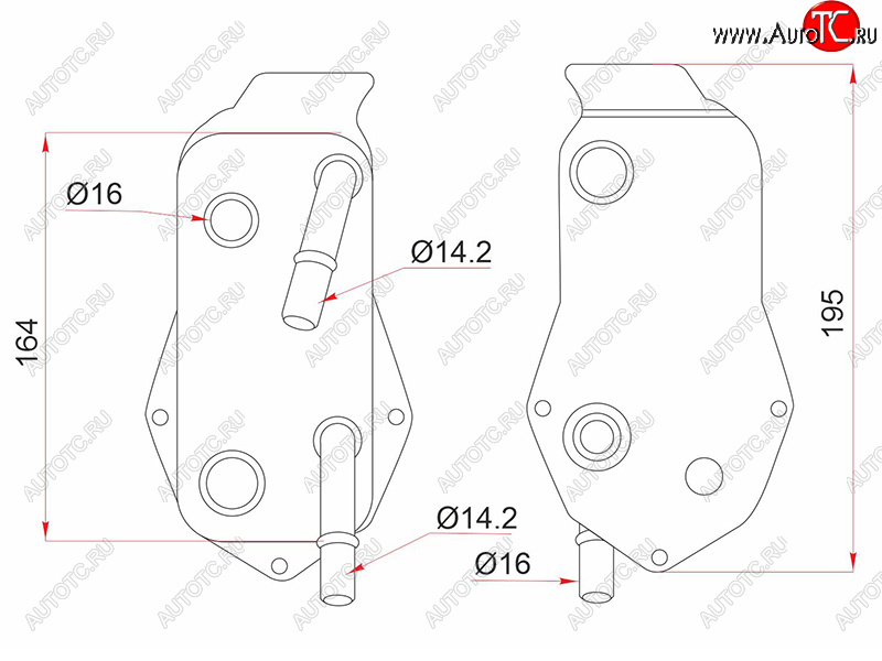 3 899 р. Радиатор масляный BMW 1-SERIES  E81E82E87E88 04-113-SERIES E90E91E92E93 05-X1 E84 09- SAT ST-17217529499  с доставкой в г. Керчь