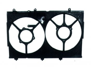 Диффузор кондиционера SAT Mitsubishi Outlander  CU (2003-2009)