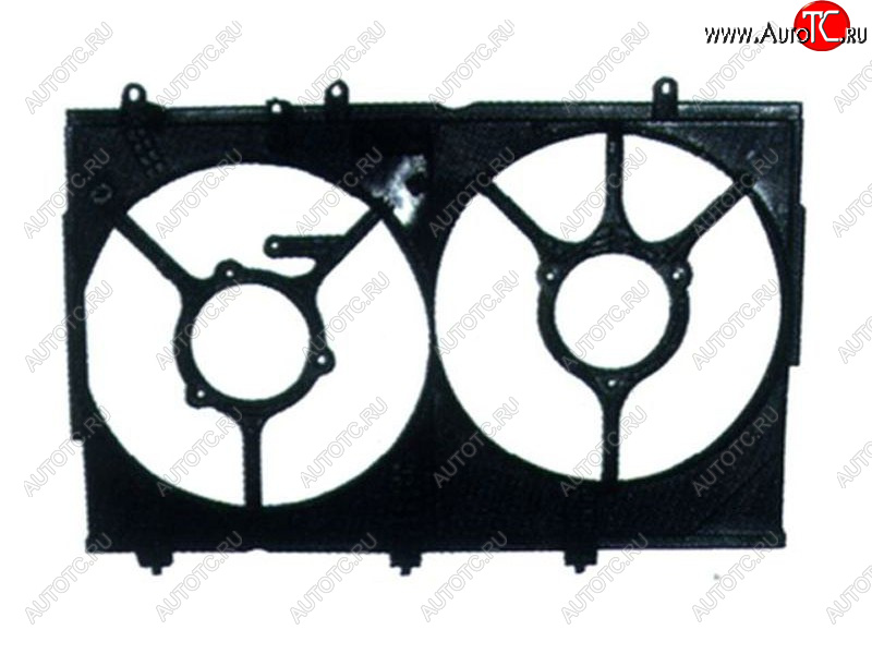 5 599 р. Диффузор кондиционера SAT  Mitsubishi Outlander  CU (2003-2009)  с доставкой в г. Керчь