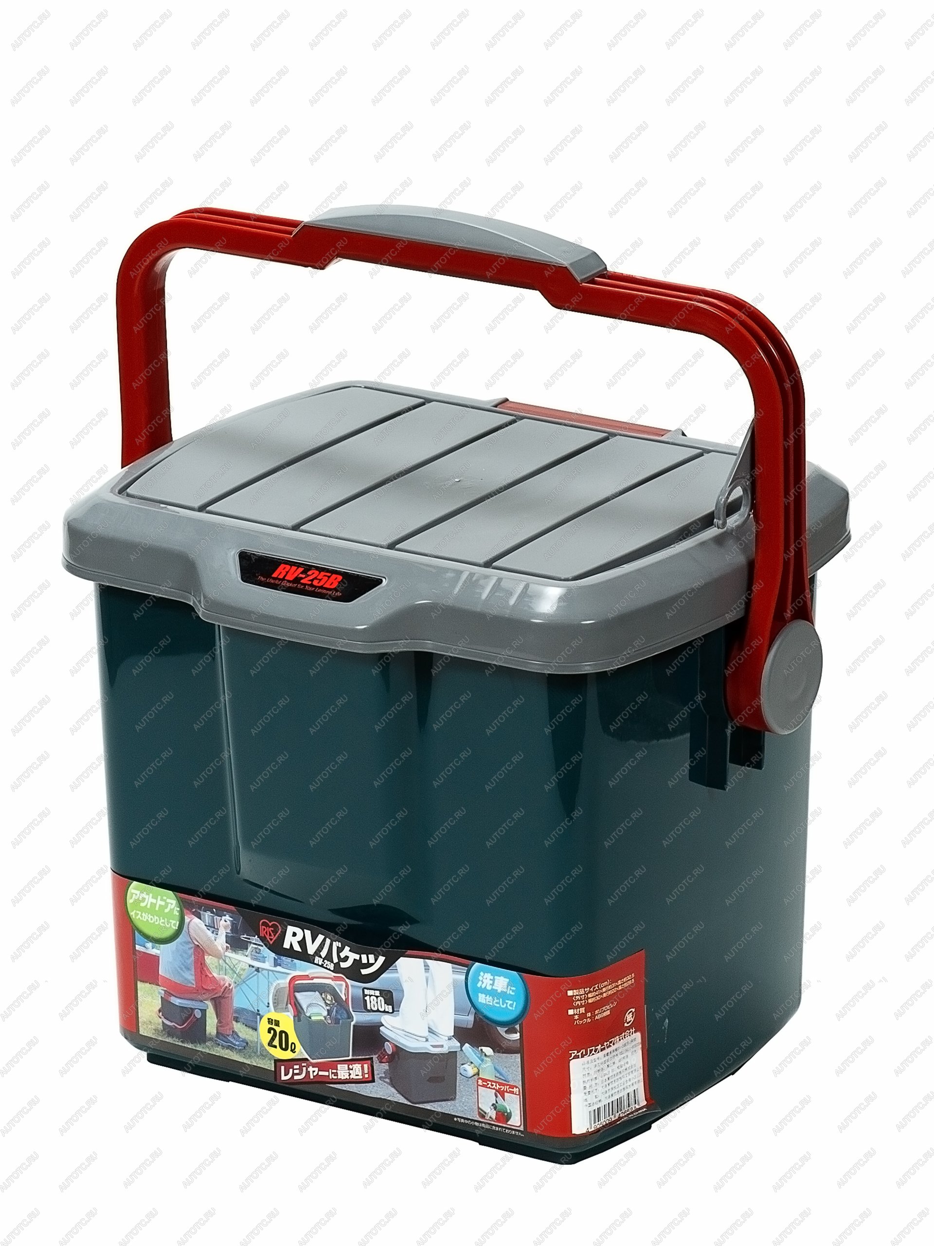 2 319 р. Ящик экспедиционный IRIS RV BOX Bucket 25B, 20 л 41x31x32 см (уценка)  bucket 25b_u  с доставкой в г. Керчь