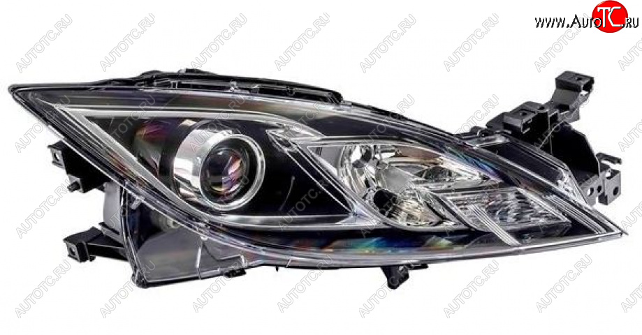 14 399 р. Правая фара (корректор) BodyParts Mazda 6 GH дорестайлинг седан (2007-2010)  с доставкой в г. Керчь
